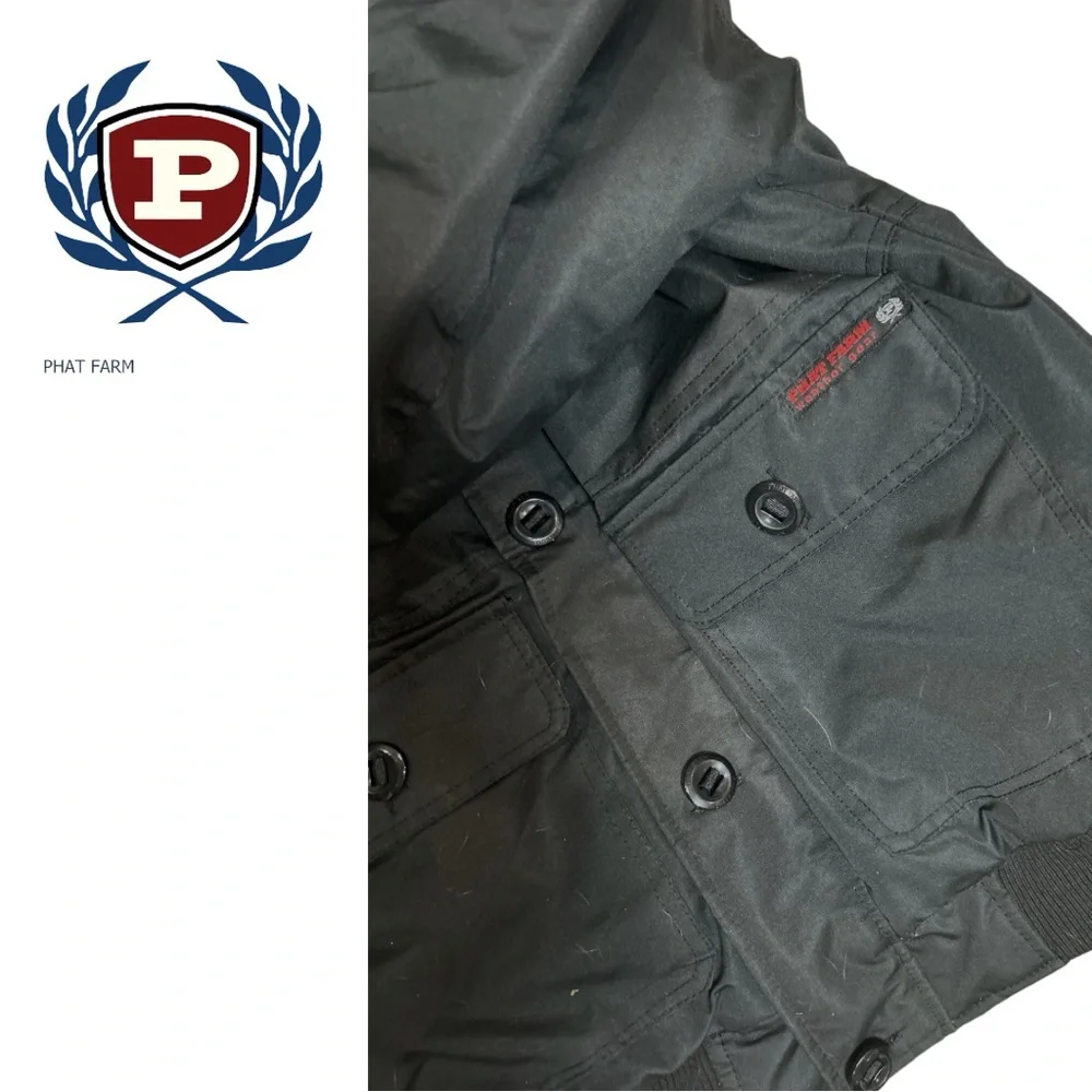 Phat Farm Men’s Weather Gear Hooded Winter Coat -‎ Size S
